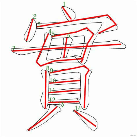 筆畫8劃的字